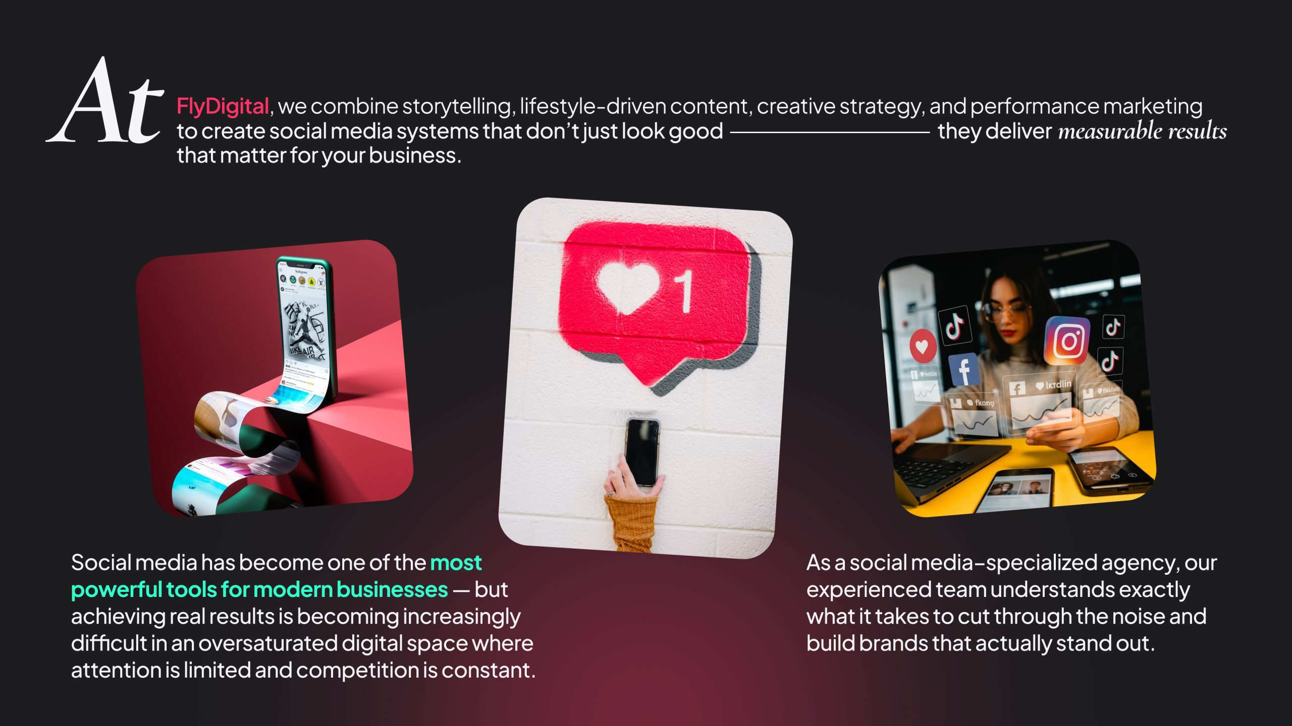 Social Media Marketing Pricing Info of Fly Digital